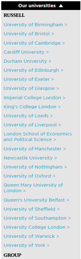 Russell group